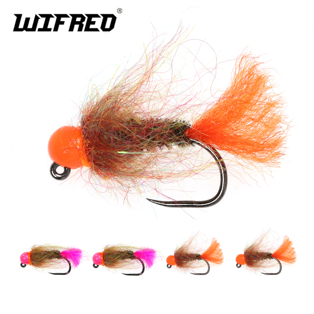 Wifreo 12pcs Tungsten Beadhead - огляд і ціна Fishing Hook Barbless
