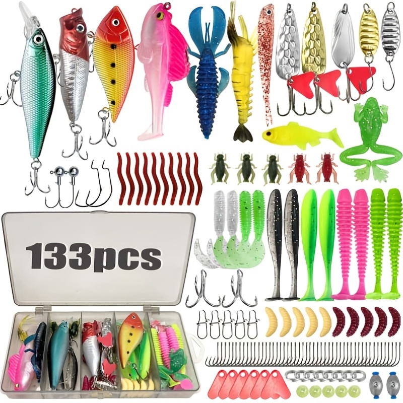133Pcs Premium Fishing Lures T - огляд і ціна Fishing Hook Jig