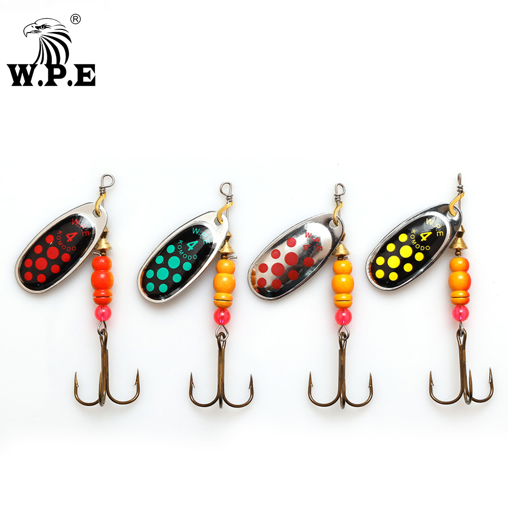 W.P.E Brand New Spinner Lure 1 - огляд і ціна Fishing Hook Treble