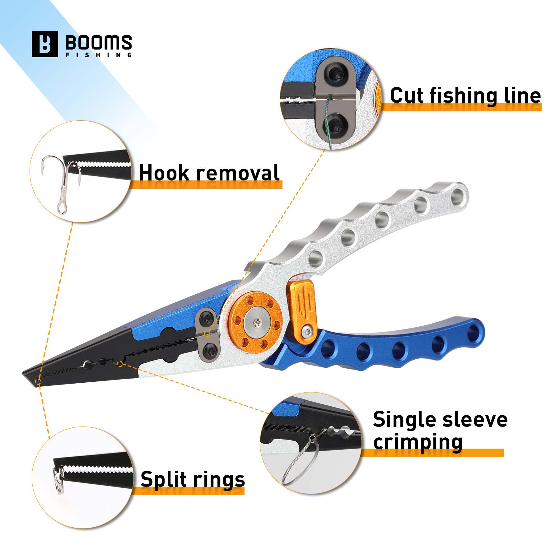 Booms Fishing X01 Aluminum Fis - огляд і ціна Fishing Hook Remover