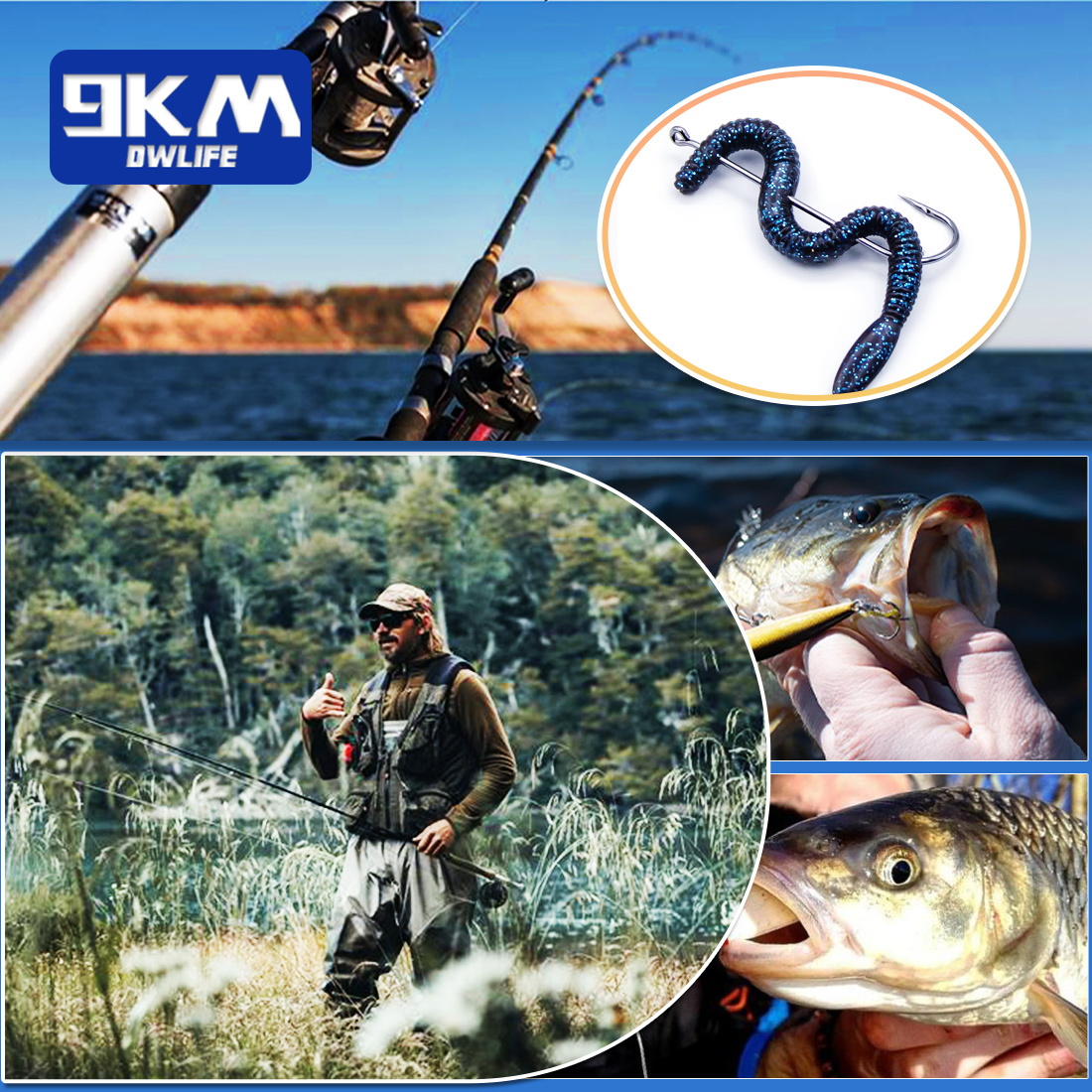 Fishing Hooks Long Shank Hooks - огляд і ціна Fishing Hook Barbless