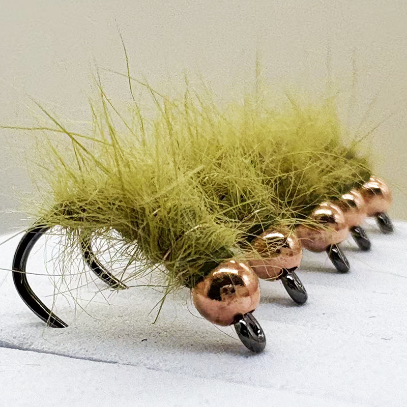 5PCS Fly Fishing Nymphs Wet Fl - огляд і ціна Fishing Hook Barbless