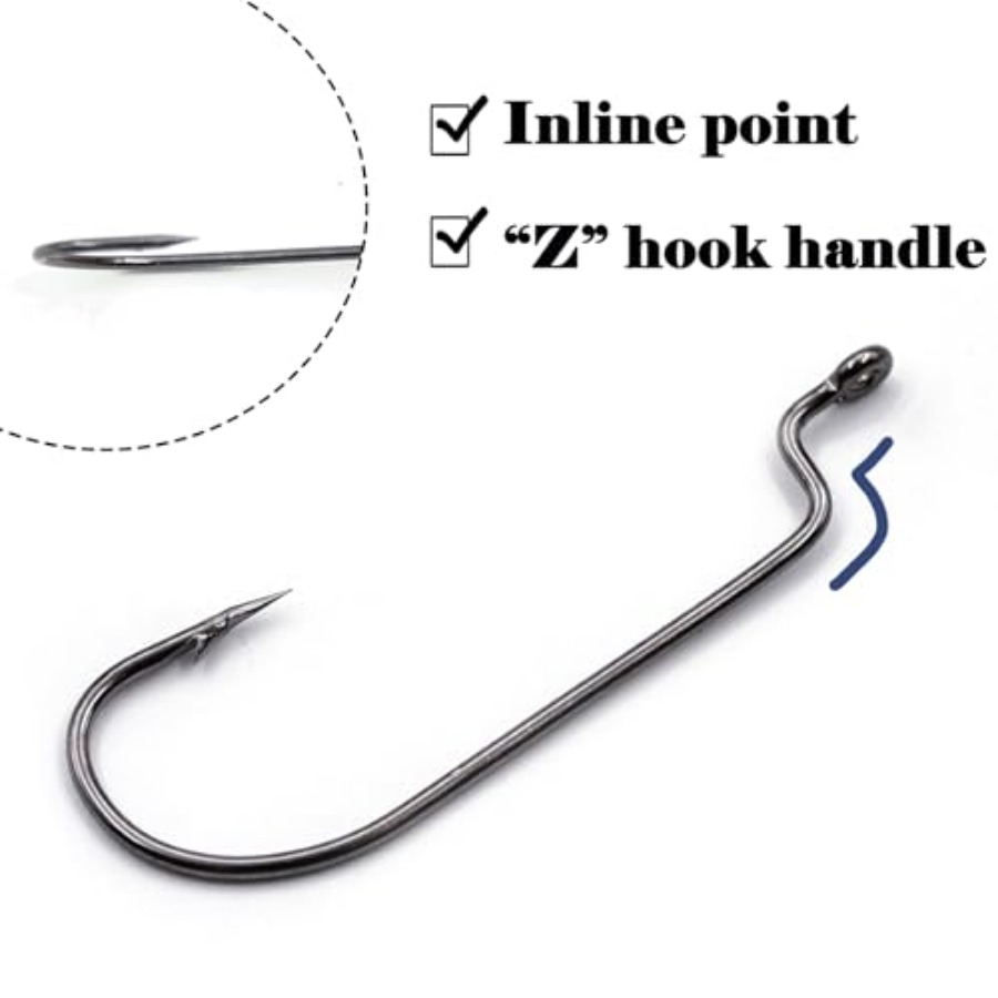 EWG Hooks for Bass Fishing, 50 - огляд і ціна Fishing Hook Weedless