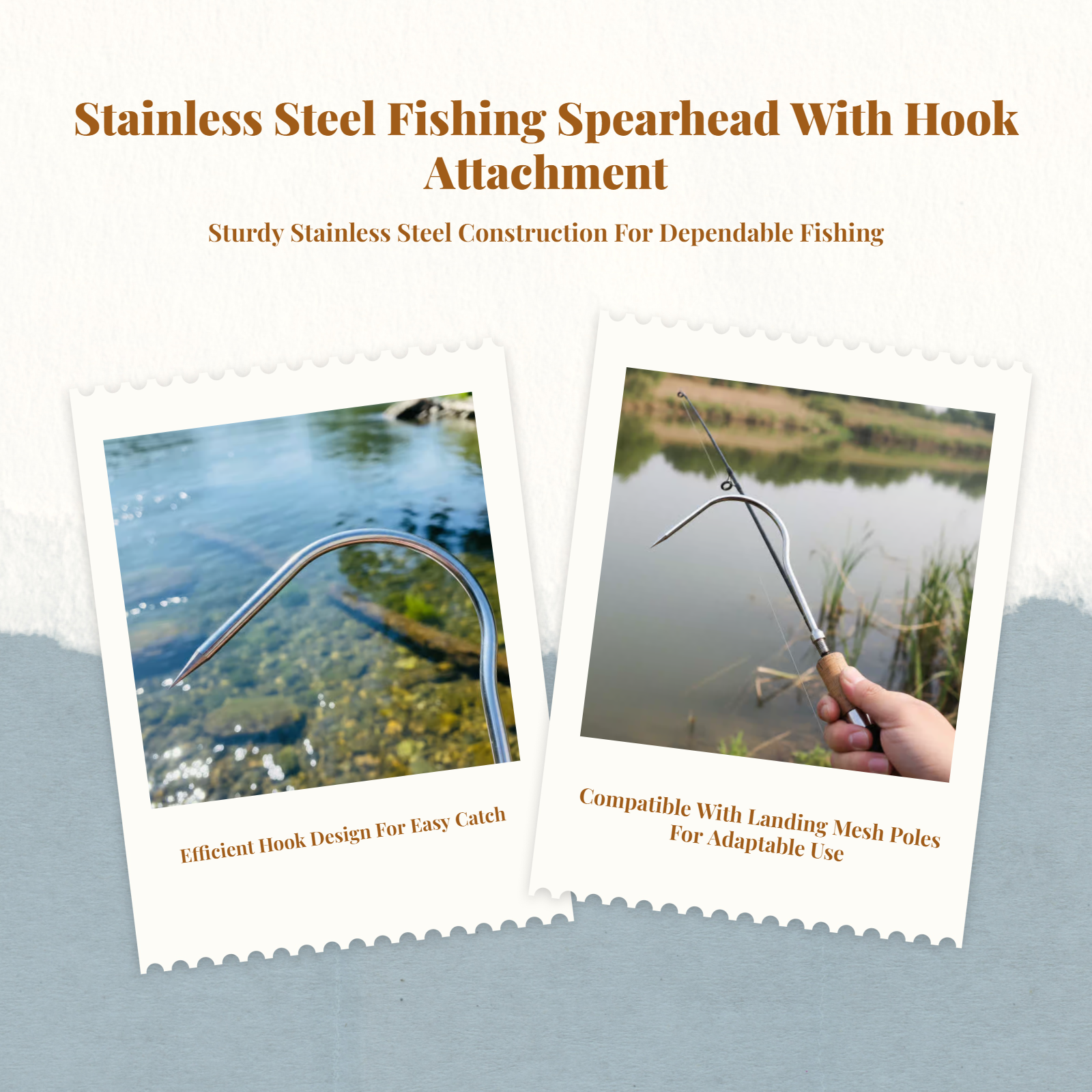 Fishing Sickle Head Stainless  - огляд і ціна Fishing Hook Size