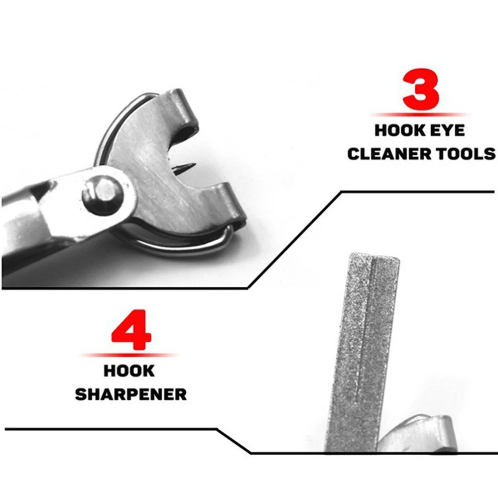 FLYSAND 4-in-1 Quick Tie Nail  - огляд і ціна Fishing Hook Sharpener