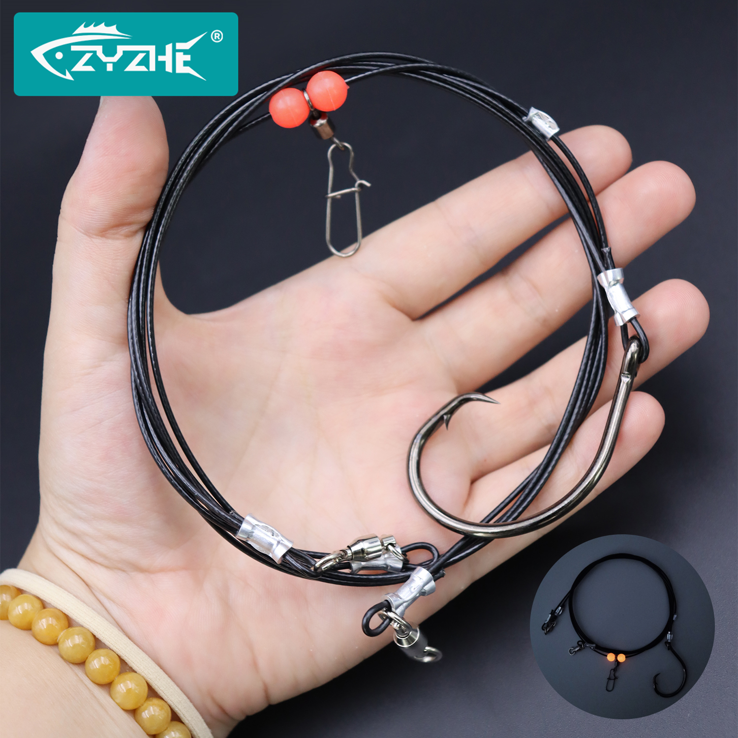 ZYZHE 1pc Sea Fishing Rigs Wit - огляд і ціна Fishing Hook Circle