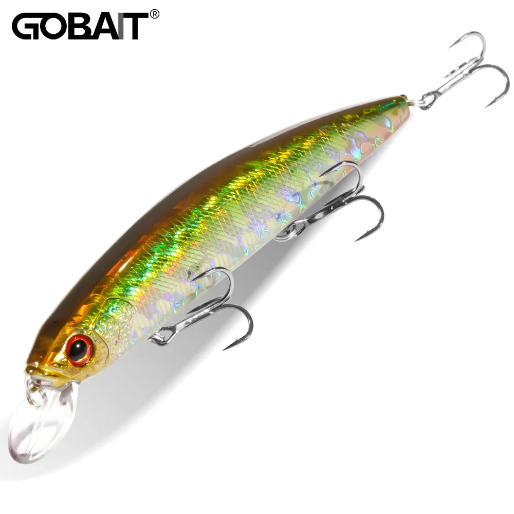 GOBAIT Floating Minnow 14cm 24 - огляд і ціна Fishing Hook Treble