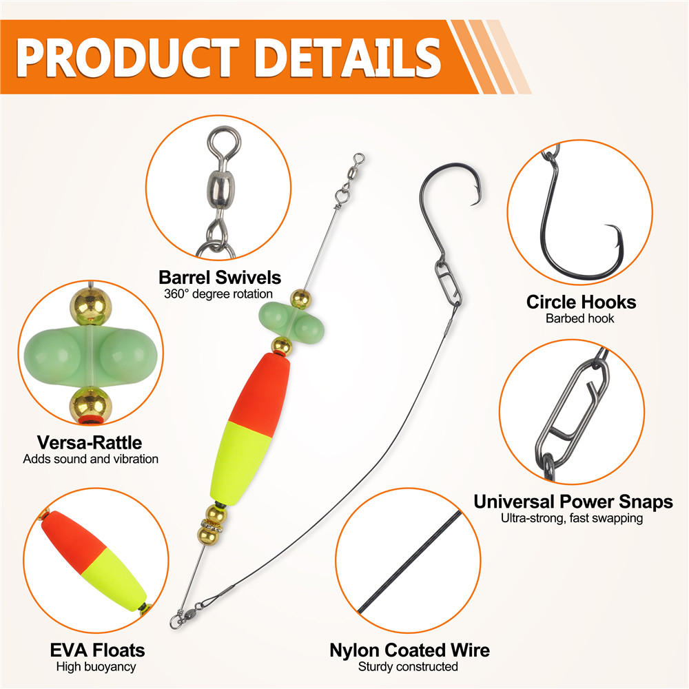 2pcs Catfish hooks with Peg Fl - огляд і ціна Fishing Hook Circle
